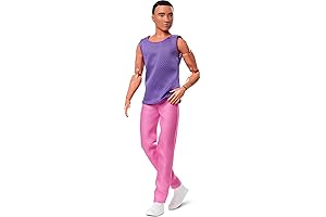 Barbie Looks Ken Fashion Royalty Doll in Black and Pink