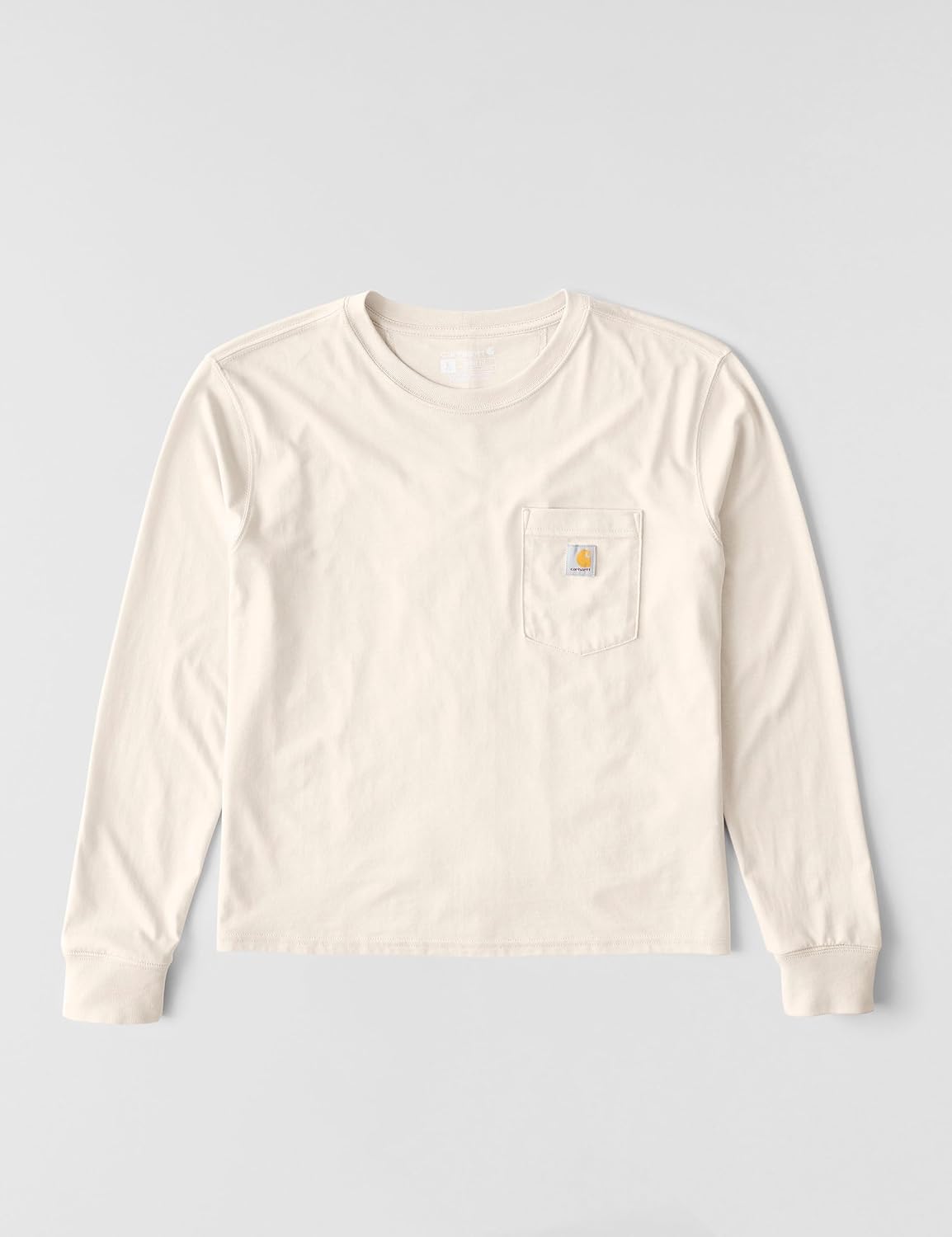 Carhartt Womens Tencel Fiber Series Loose Fit Long-Sleeve Pocket T-Shirt - Image 6