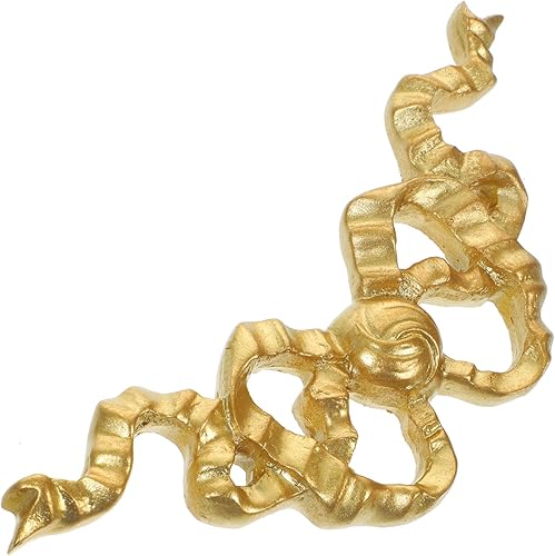 Miniatura 5 de LIFKOME 4 piezas de decoración de arco de madera para muebles, marco de fotos decorativo, decoración del hogar, apliques decorativos para muebles