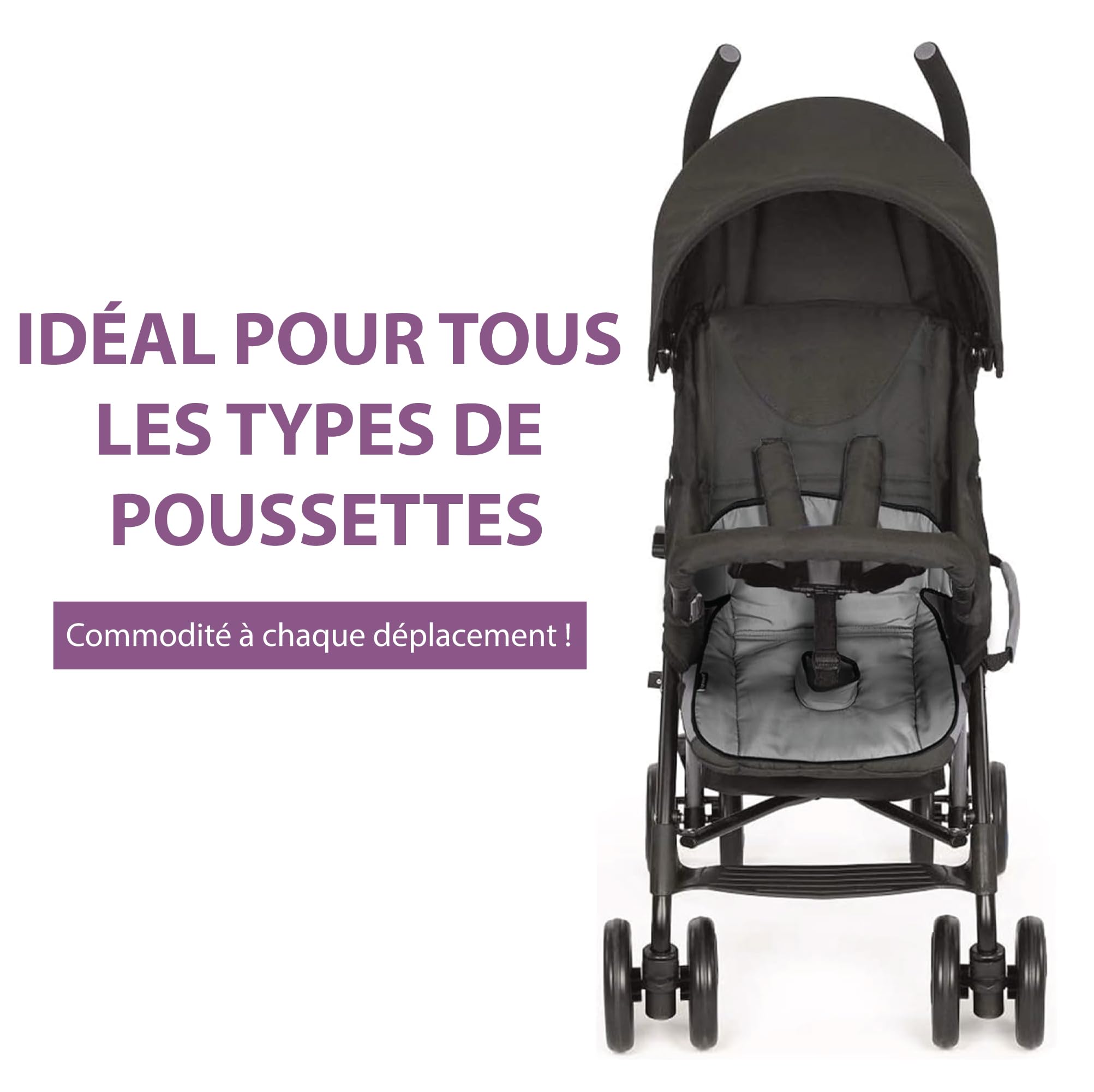 Lynmark® Protection Siège Auto Bébé pour Apprentissage De La Propreté – Protège Siège Auto Universel, Lavable en Machine, Contre Les Éclaboussures, Fuites De Couches, Accidents - Gris