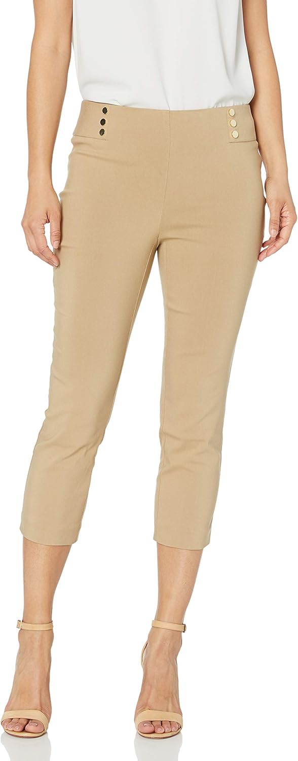 Rafaella Women's Petite Supreme Stretch Capri