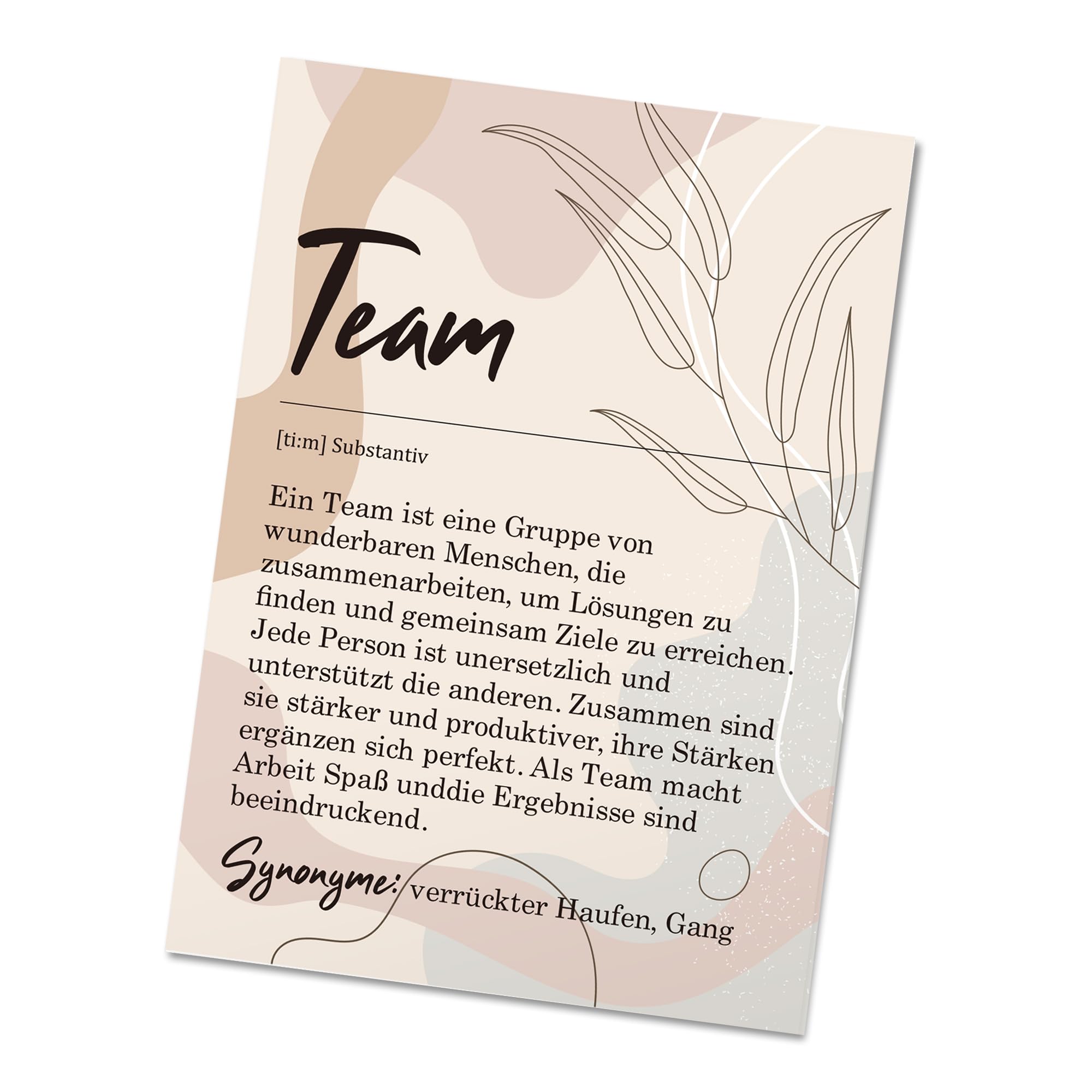 Set 12 Biglietti Di Auguri A6 Per Colleghi Di Lavoro – Cartoline In Carta 250g/m², Design Minimalista, Senza Buste
