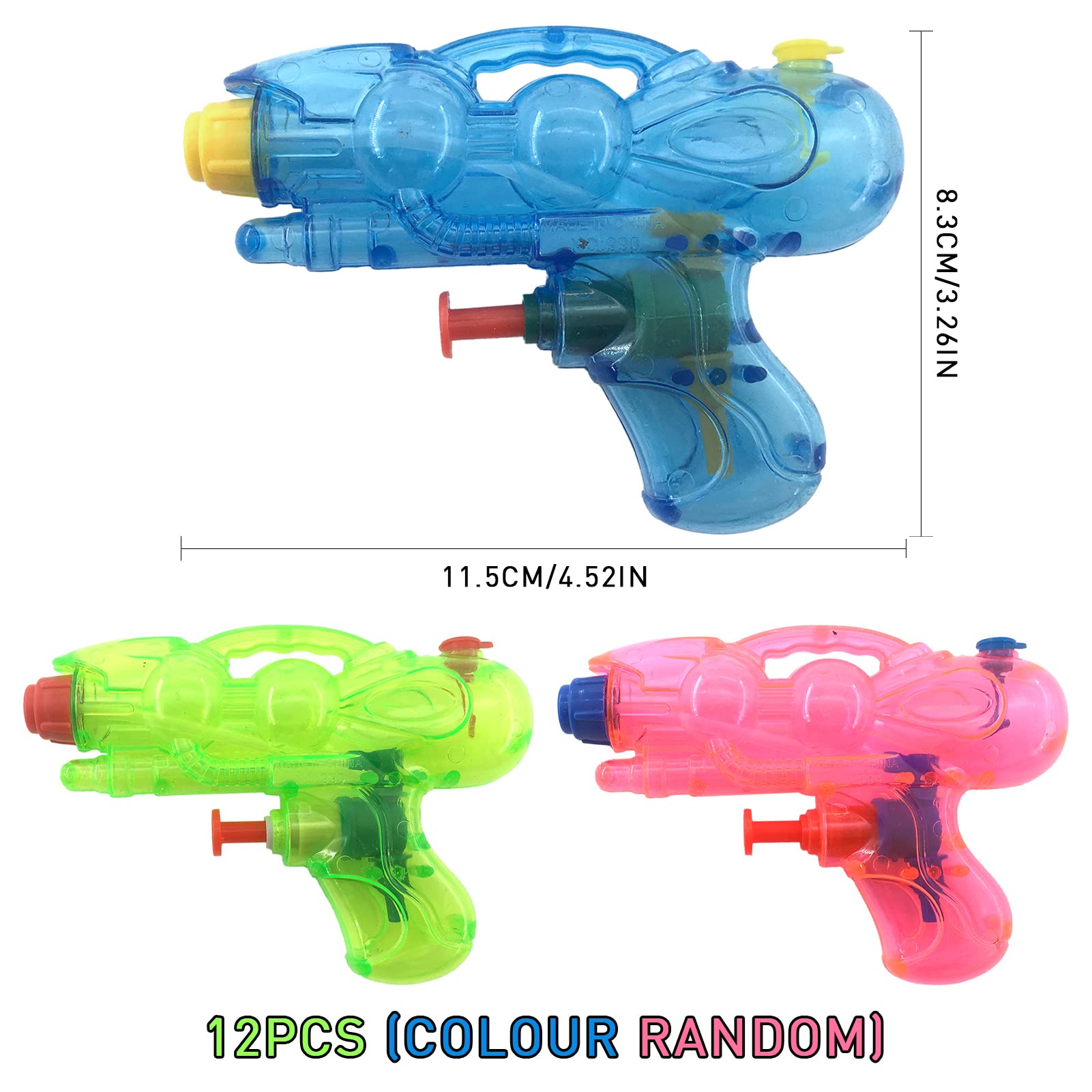 Pistola De Agua Para Piscina 18 Pistola De Agua Niu00f1os, Mini