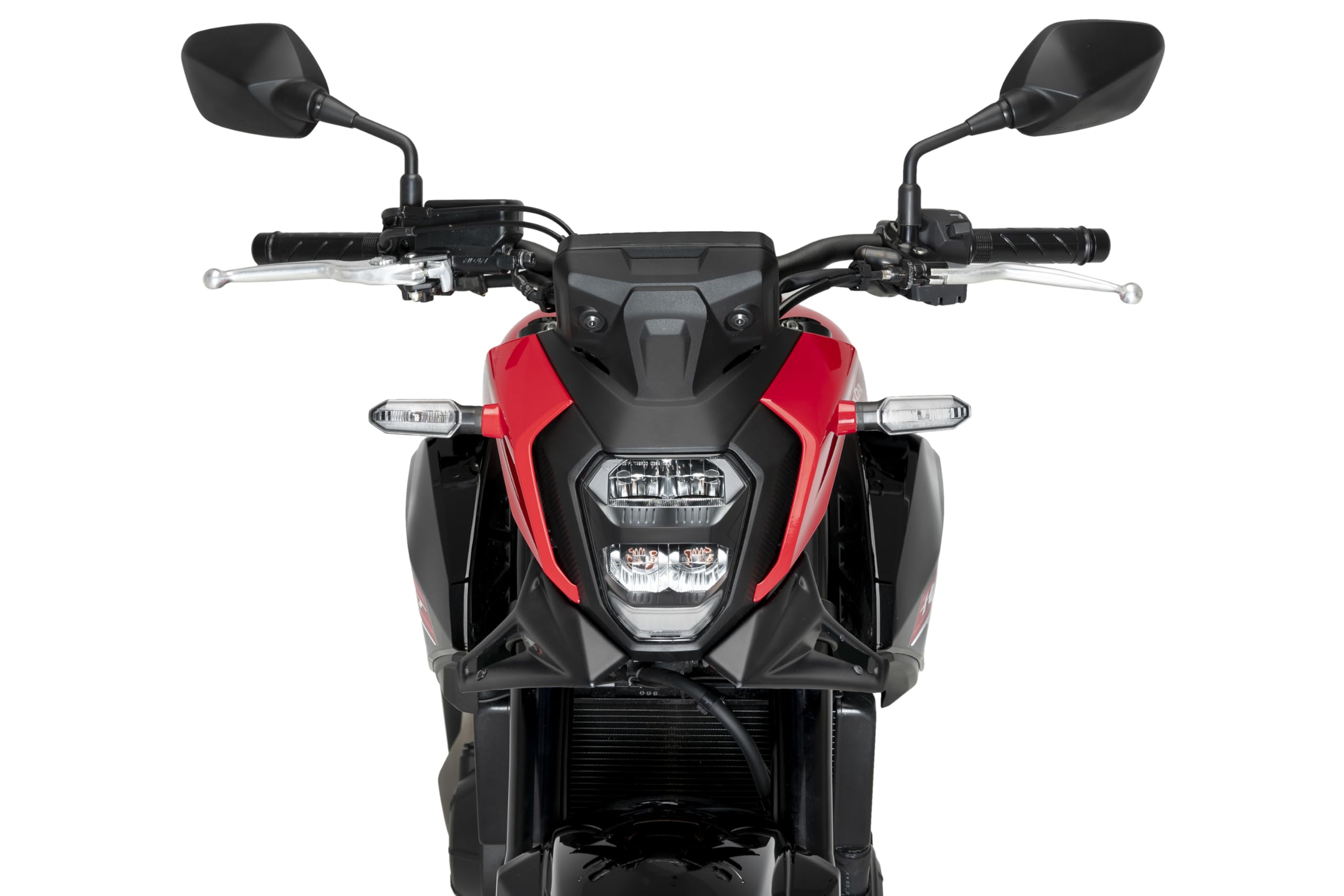 Puig Front Downforce Wings | Matte Black | Honda CB500 Hornet 2024>Current