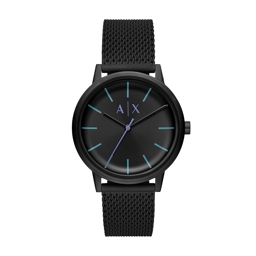 ARMANI EXCHANGE　 HYBRID SMARTWATCH ブラック Armani Exchange's Newest Smartwatch Is Made for Summer