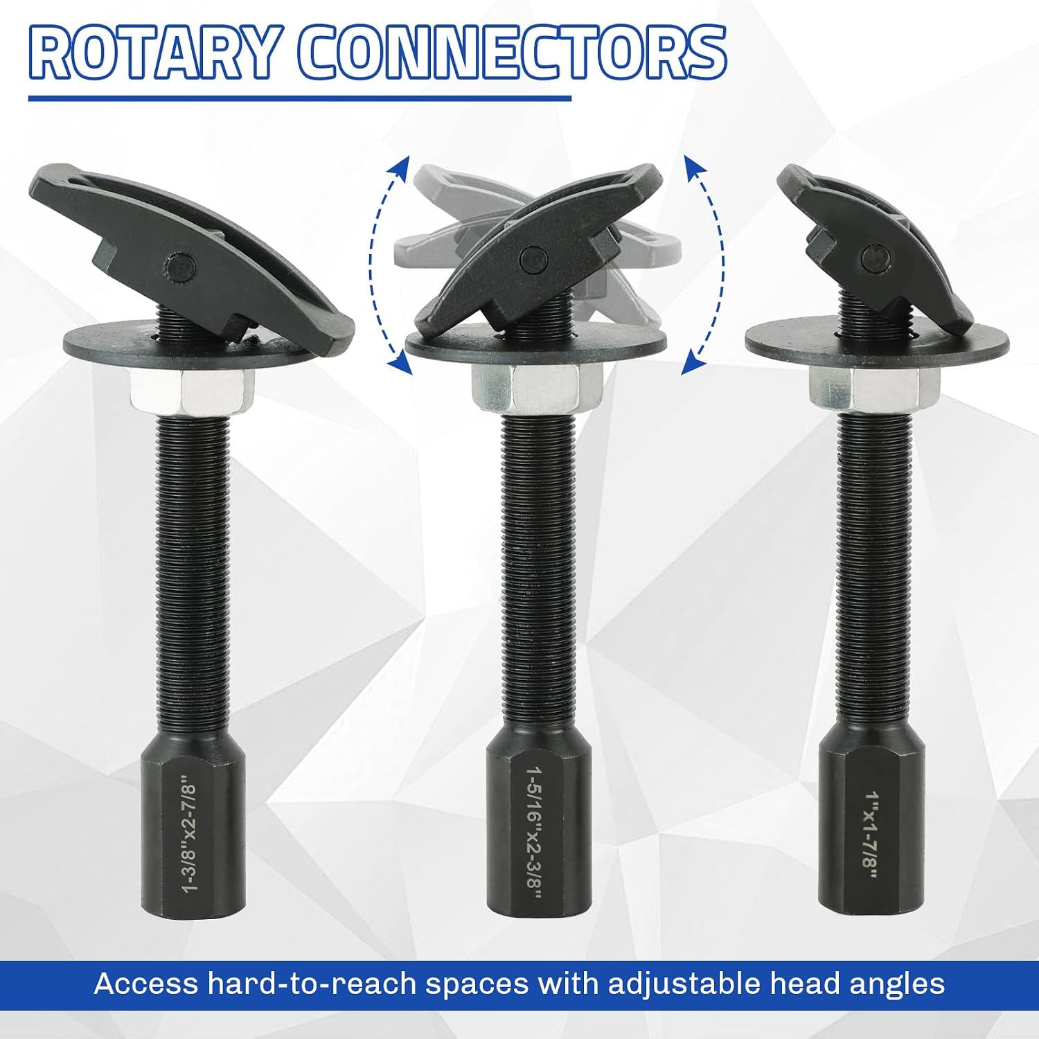 Rear Axle Bearing Remover Puller Slide Hammer Set | 3PCS Rear Axle Bearing Puller Extractor Installer Repair Tool Kit W/ 3 Sizes