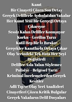 “Gerçek Suç Dosyaları Seti – Cinayet, Kanıt ve Karanlık Vakaları Anlatan 3 Kitaplık Polisiye Koleksiyonu”