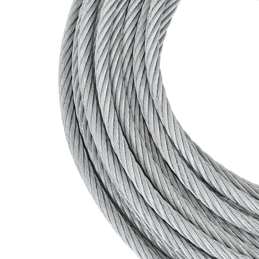 vidaXL Cabrestante Elevador de Cable Polipasto Tracción Tensión Elevación Mano Palanca Manual Gancho Seguridad Protección contra Sobrecargas 1600 kg
