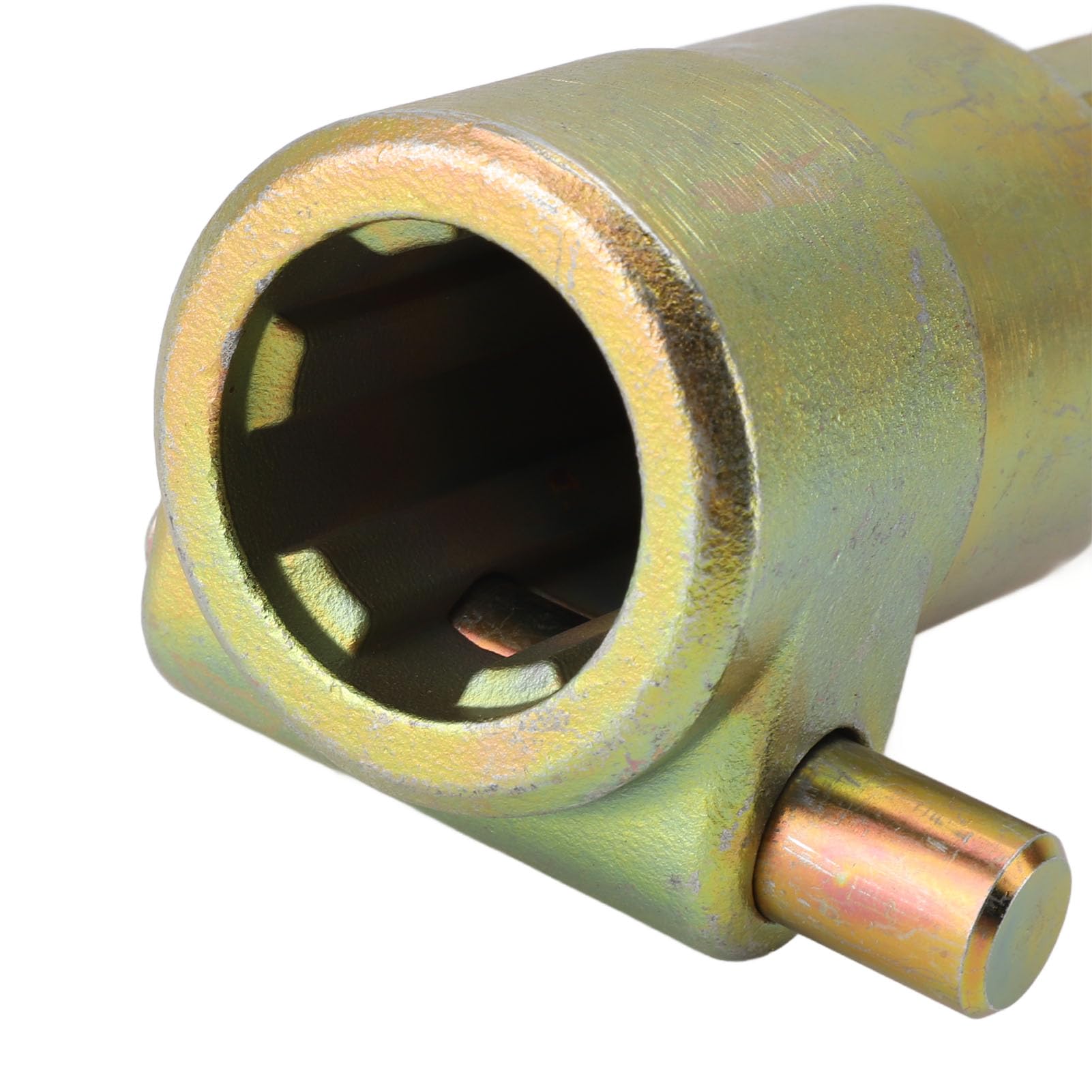 Generic Przedłużacz WOM o Dużej Wytrzymałości 1 Adapter 3/8 Cala z 6 Wypustami do Bezproblemowego łączenia w Urządzeniach Mechanicznych Kolor Żelazo Ocynkowane 1 Jednostka
