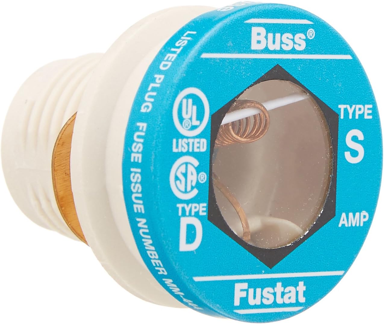 Cooper Bussmann S-1-1/4 FUSTAT DUAL ELEMENT PLUG
