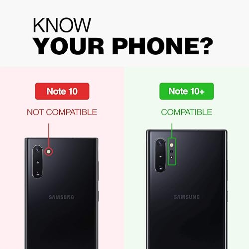 Miniatura 2 de ENCASED Funda protectora resistente para Galaxy Note 10 Plus (2019 Rebel Armor) Cubierta resistente de cuerpo completo de grado militar (Samsung