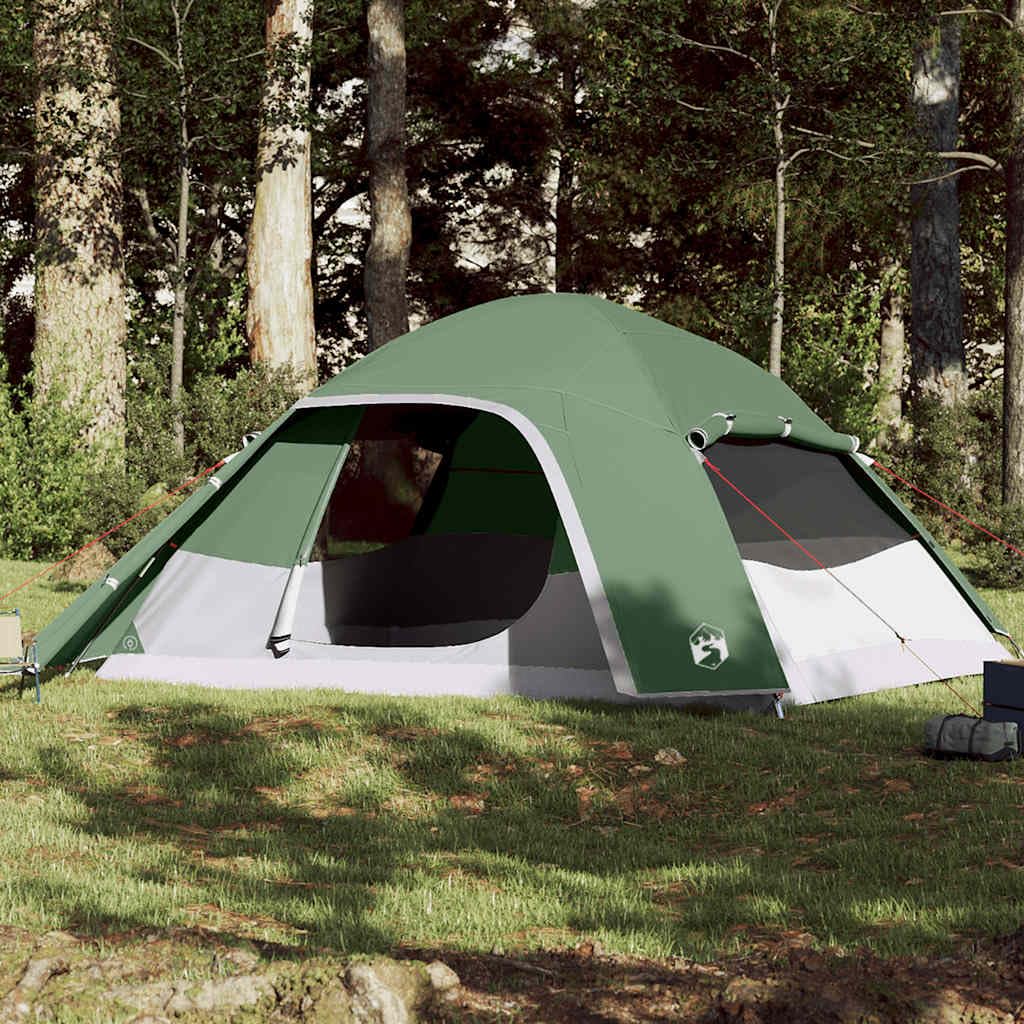 Genérico Tienda de campaña Familiar iglú 6 Personas Impermeable Verde,Deportes,Actividades al Aire Libre,Camping y Senderismo,Tiendas de campaña-94723