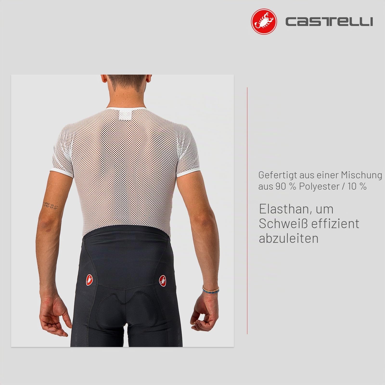 CASTELLI Herren Core Mesh 3 Ss T-Shirt