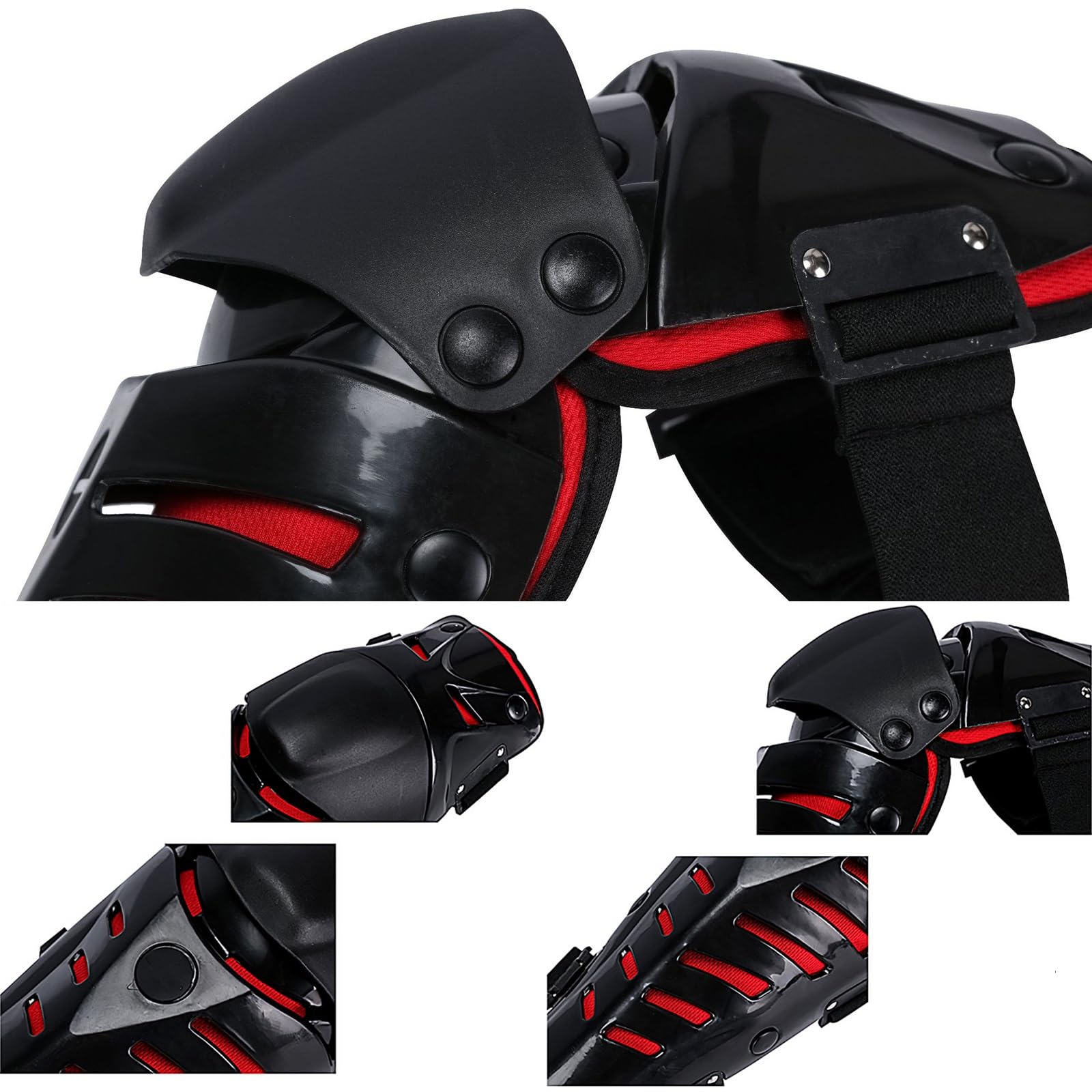 Ginocchiere for motocross PP Gomitiera da equitazione Ginocchiera for moto Protezione for gomito for moto for MTB Guida fuoristrada Protettiva Equitazione esterna Equipaggiamento protettivo anticaduta