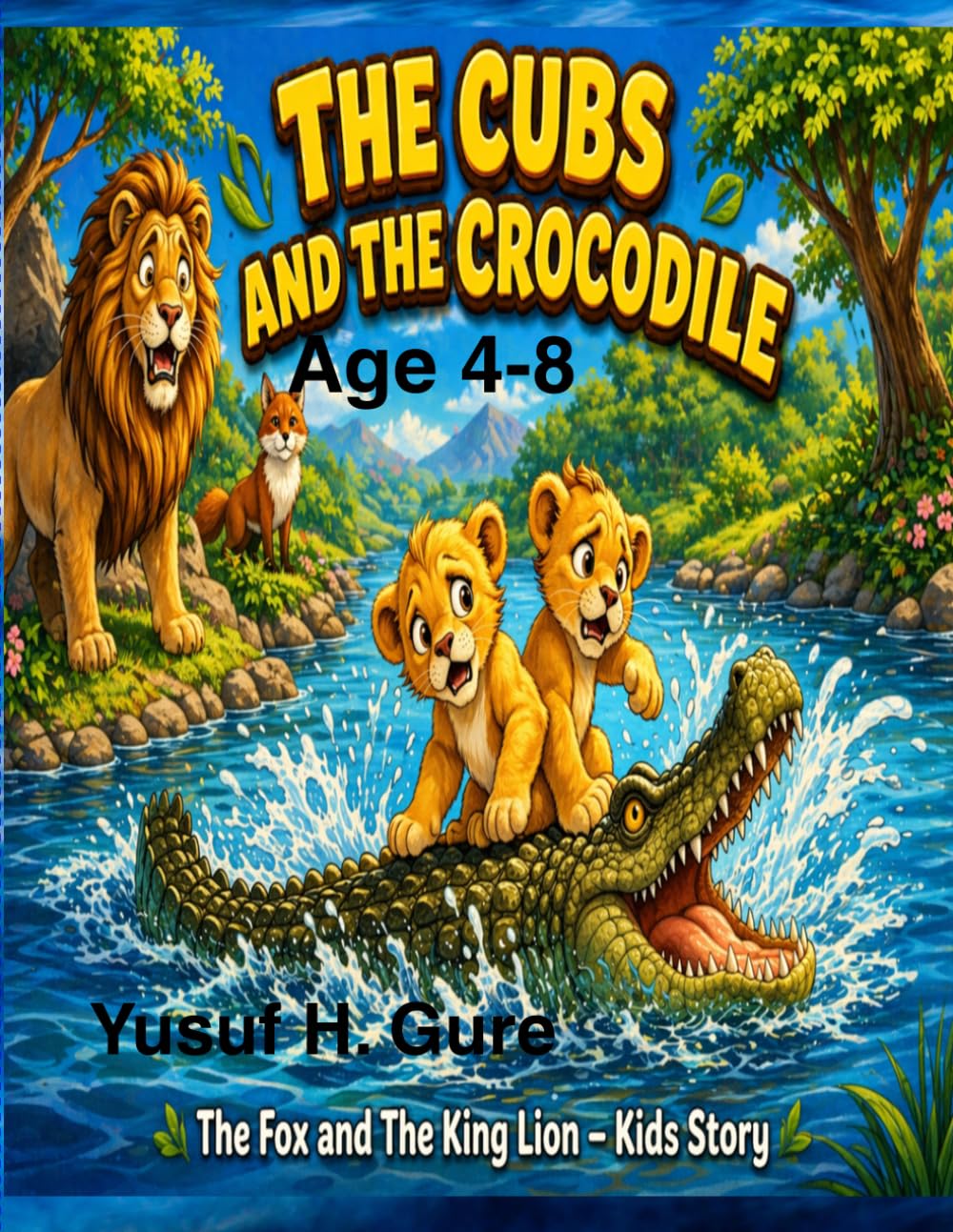 The Cubs and The Crocodile (The zoo - animals' stories for kids)