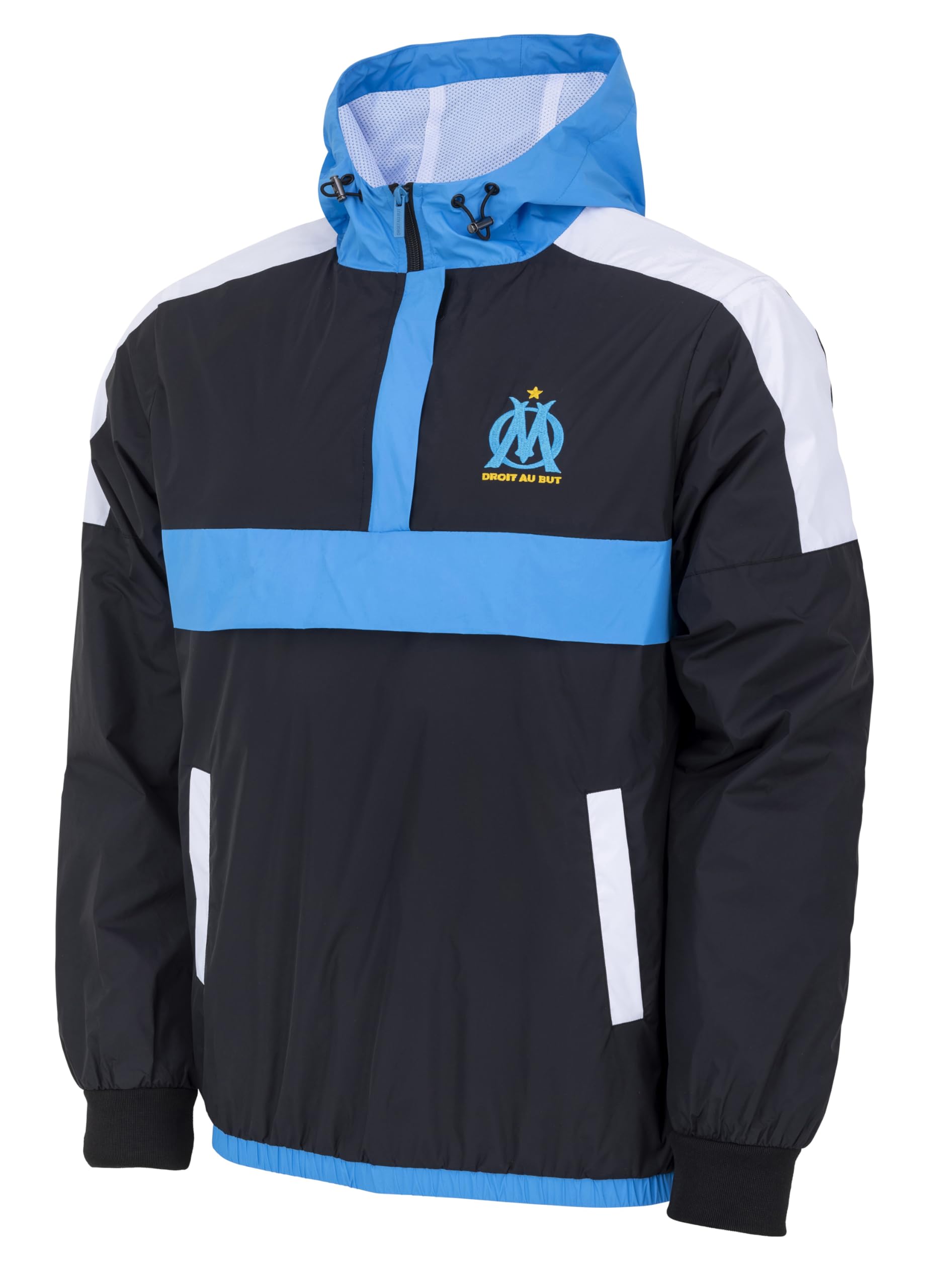 OLYMPIQUE DE MARSEILLE Coupe Vent Enfant Om - Collection Officielle
