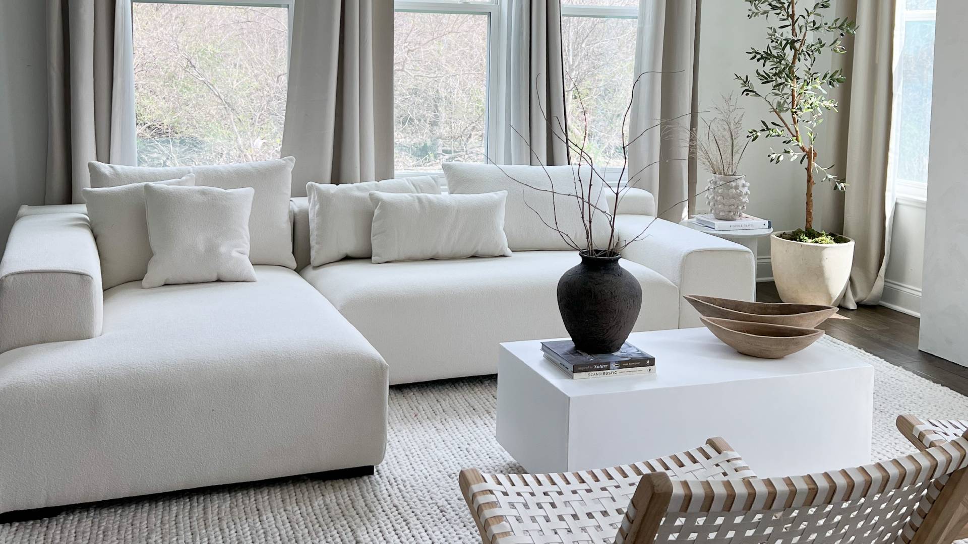 Amazon.com: Acanva Modern Oversized Modular L Shaped Sectional