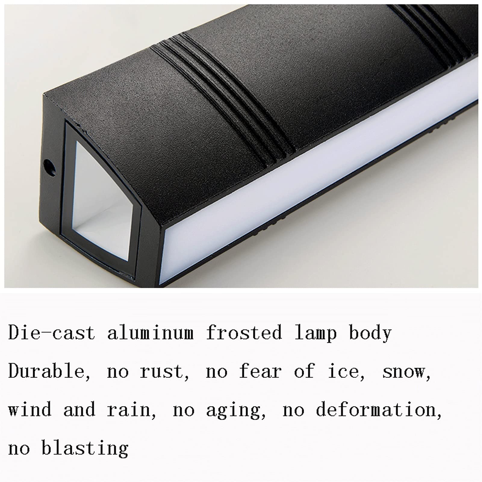 lampa ścienna Nowoczesna LED Akrylowa Ścianie Oświetlenie 15W Ciepłe 2700K W górę Down Wall Lampy do Sypialni Corridor Schody Łazienka Oświetlenie Oświetlenie wewnętrzne Nie ściemnialny Room Room Deco