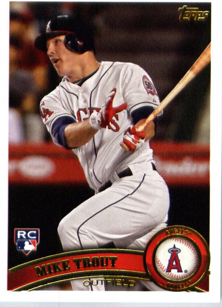 2016 Topps Berger's Best #BB-60 Mike Trout Los Angeles Angels Baseball Card