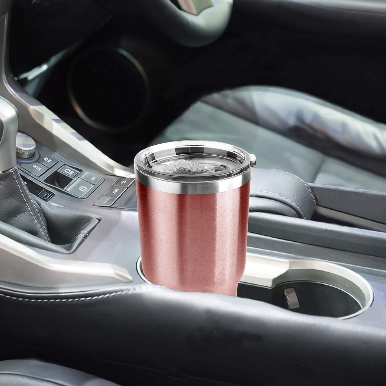 Get Discount 70% Price 8 Pack 30oz Travel Mug with Lids, Stainless Steel Vacuum Double Wall Bulk Tumbler, Durable Insulated Coffe Cup with Splash Proof Sliding Lids for Home, Office, Party(White)