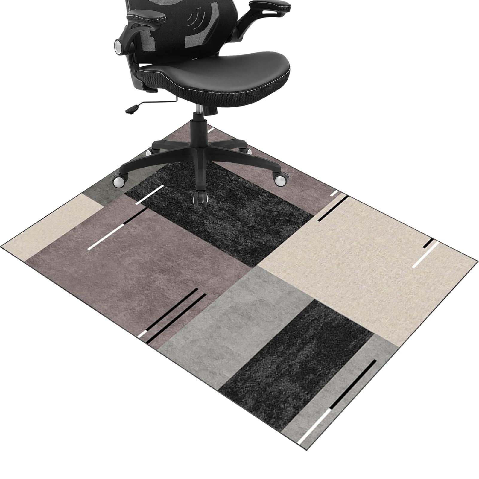Chair mat for Hard Floors, desk chair mat for carpeted floors, Floor Protector for Rolling Chair, Office Chair Mat for Carpet, Floor Mats Wood/Tile Protection Mat for Office & Home 70 x 100 cm — image 1