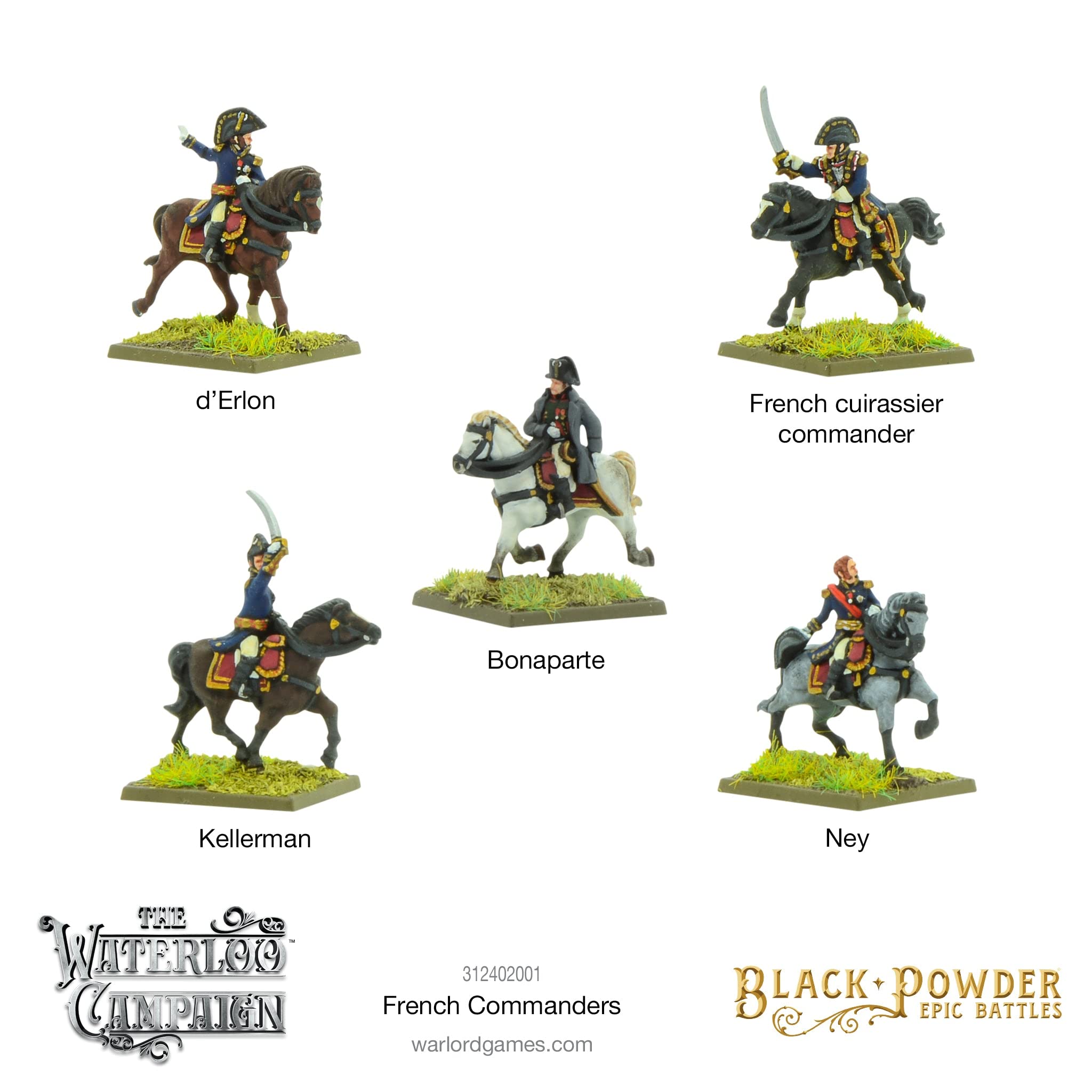 Warlord Games Black Powder Epic Battles: Napoleonic French Commanders 312402001