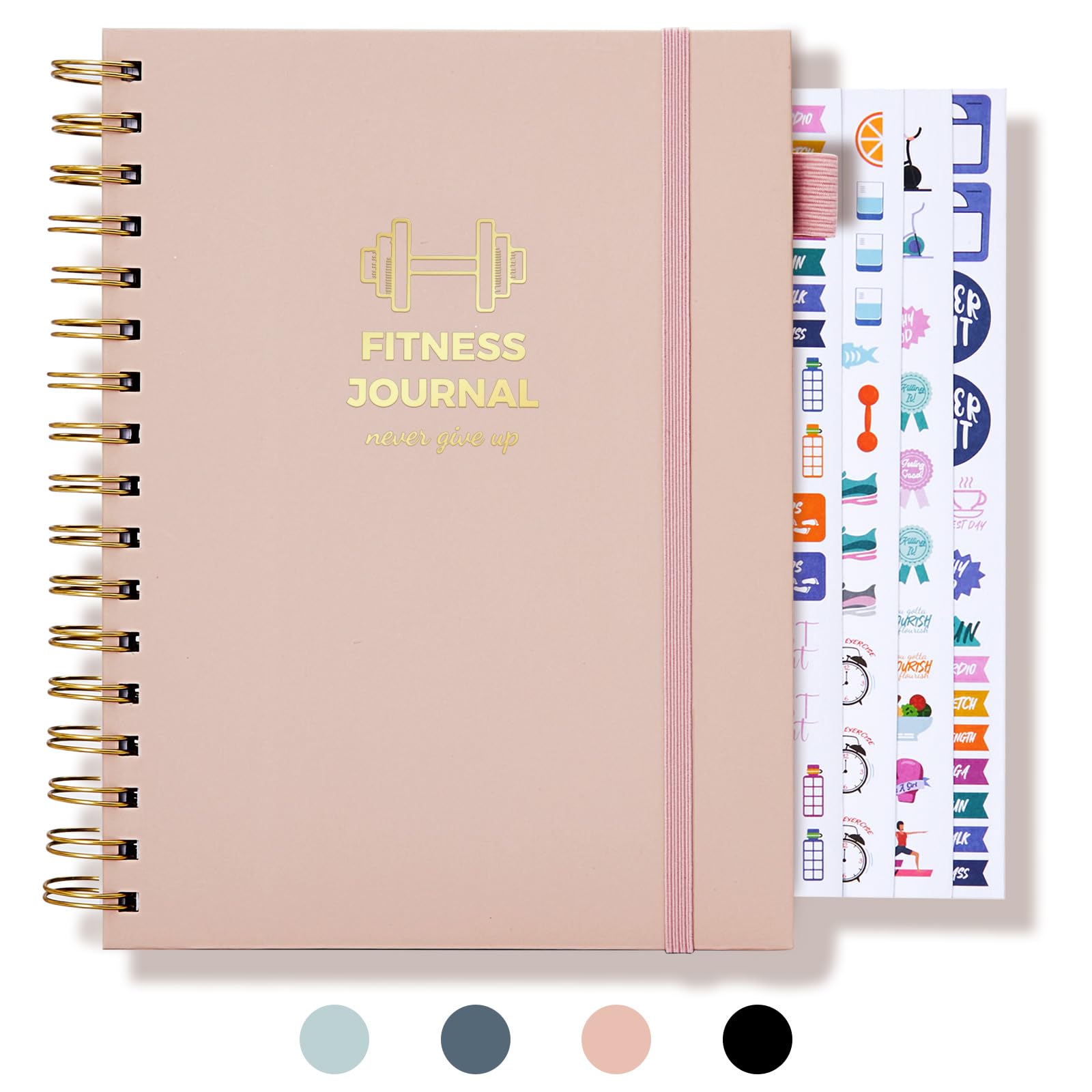 Amazon.com: Fitness Journal for Women and Men, 8.8