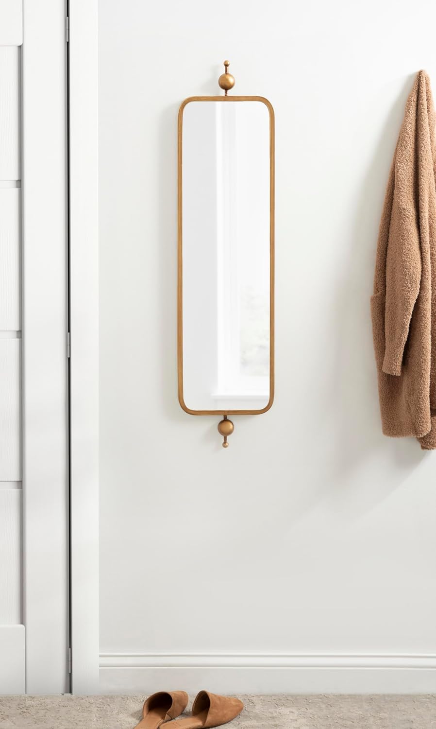 Kate and Laurel Kasota Slim Panel Wall Mirror - Image 3