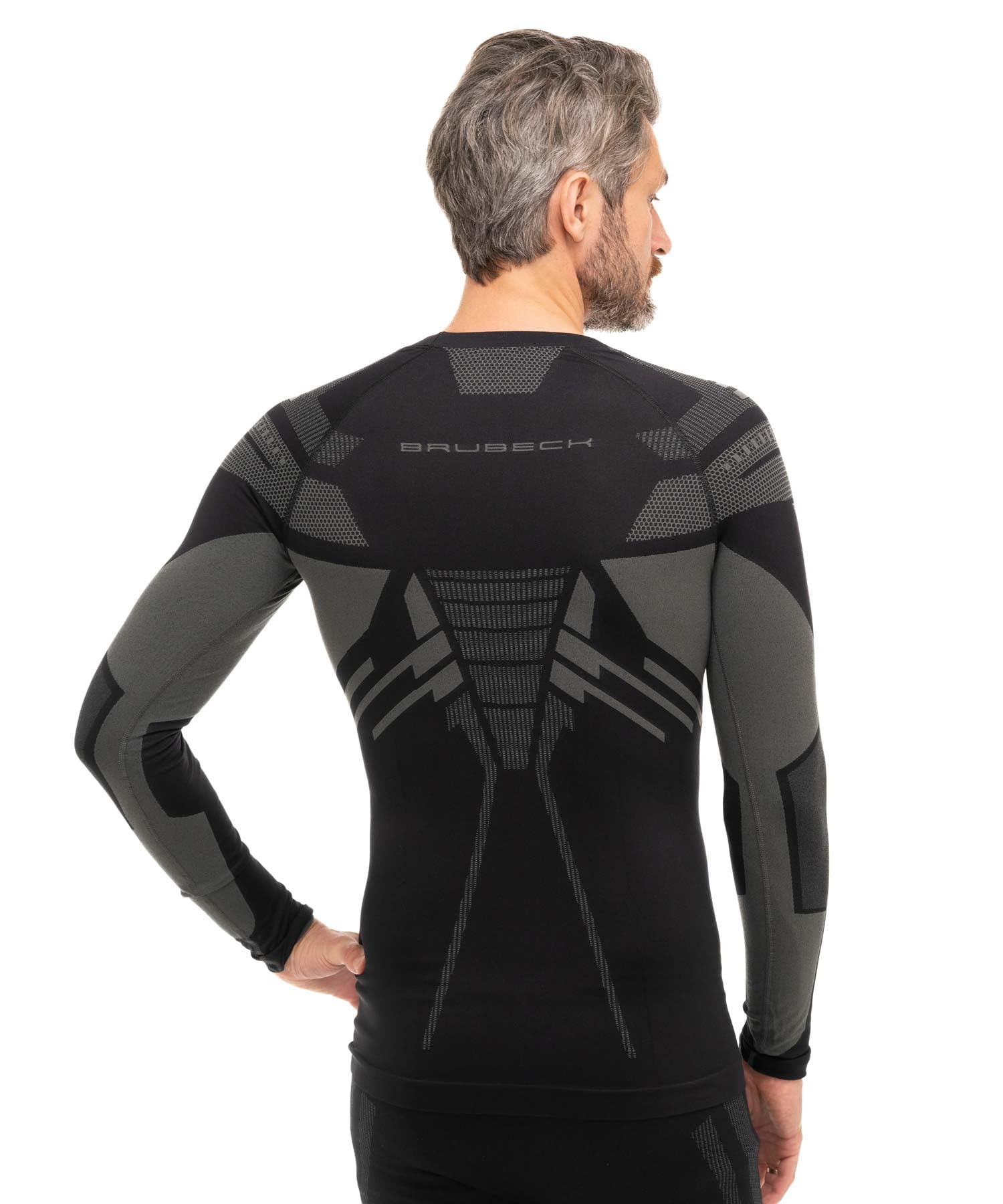 BRUBECK sous-vêtement Thermique Homme Chaud Ensemble Ski Homme pour Sports d’Extérieur Thermiques Homme T-Shirt Manches Longues et/ou Pantalon Fonctionnel sous-vêtements