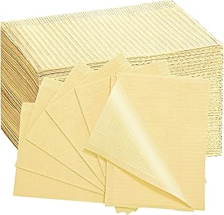50 baberos dentales desechables de 33 x 45,7 cm, servilletas dentales de 3 capas, baberos de tatuaje, mantel de uñas, impermeable para clínica dental, tienda de tatuajes y salón de belleza, color