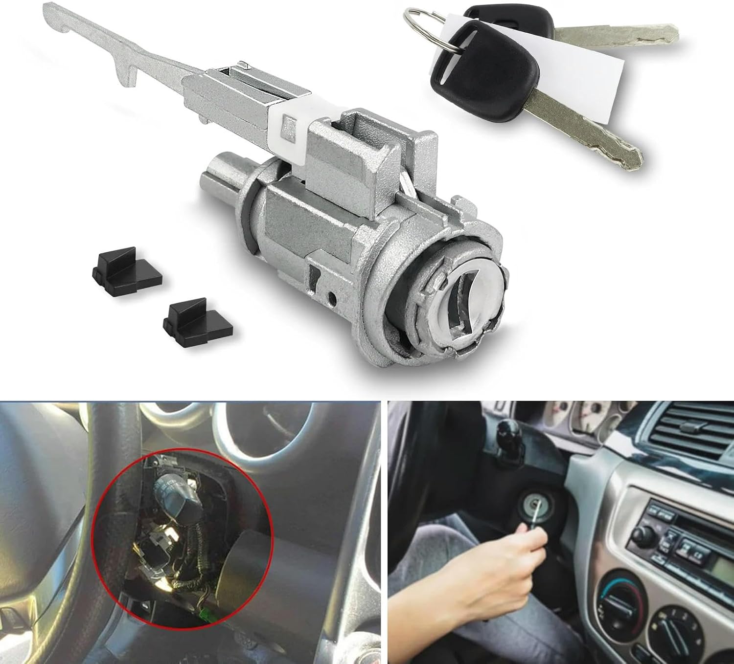 Car Ignition Switch Lock Cylinder with Key Replace 06351-Te0-A11 for Accord for Civic for CRV for Element for Odyssey for Acura Mdx RDX Tl Tsx