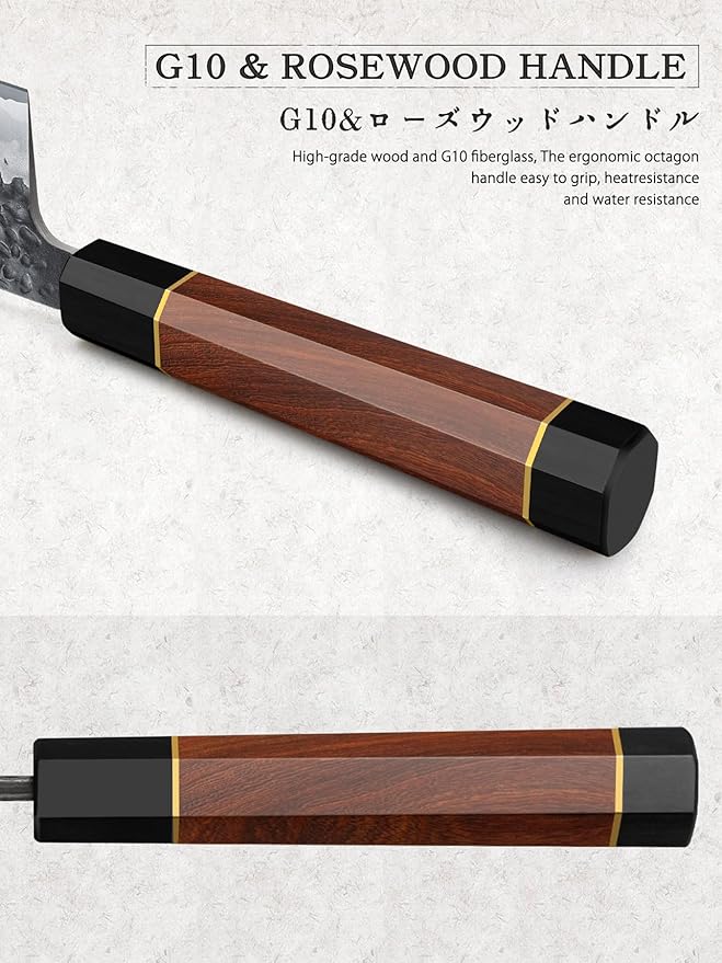 Set Cuchillos Cocina 8 Piezas Acero Inoxidable con Base miniatura 4