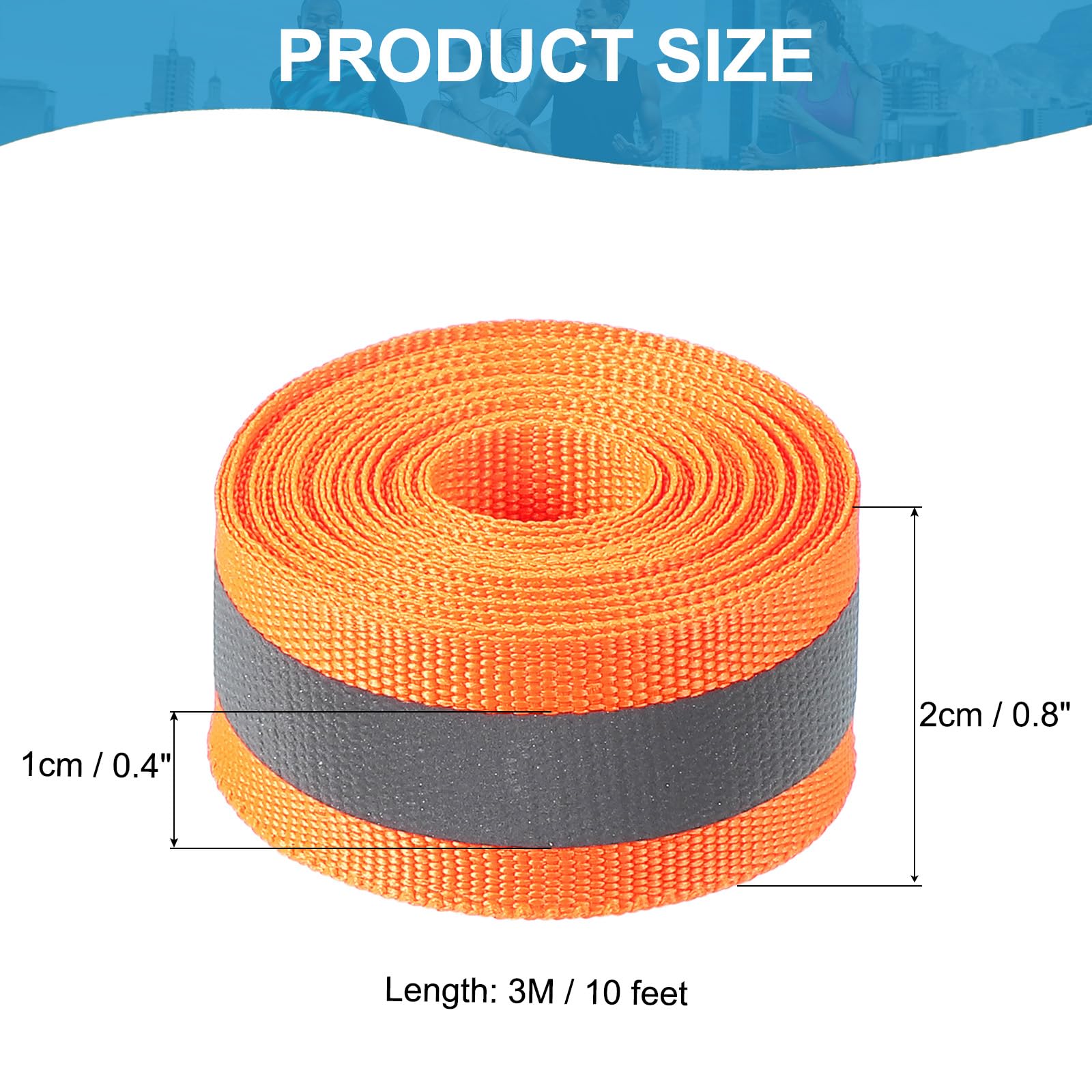 PATIKIL Reflective Tape Strip - Image 2
