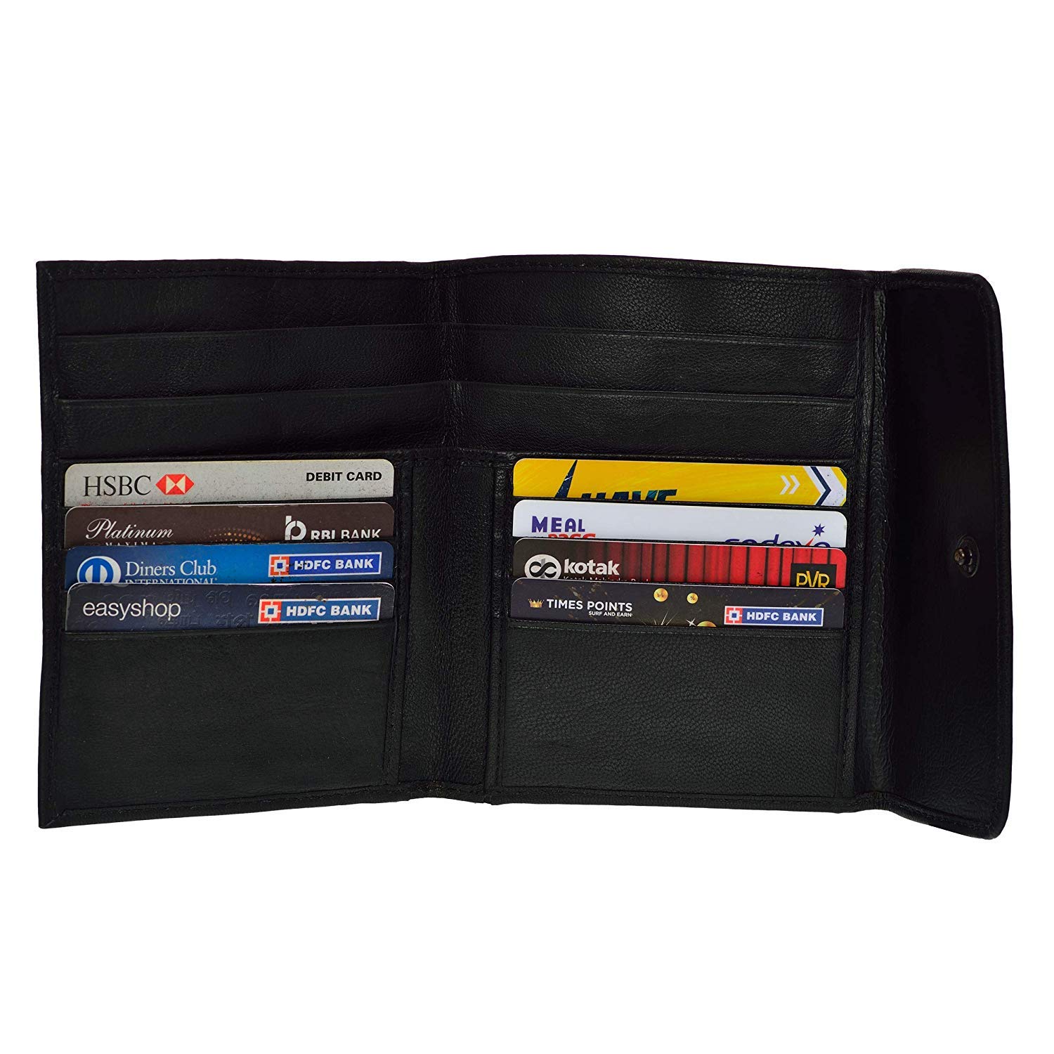 Leather Wallet for Men Leather Coat Be fold Long Wallet for