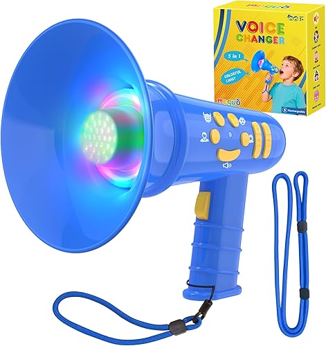 MEGUO Cambiador de voz para niños, regalo de cumpleaños para niños y niñas de 3, 4, 5, 6, 7, 8 años - juguetes para niños de 3-8+ años - regalo de