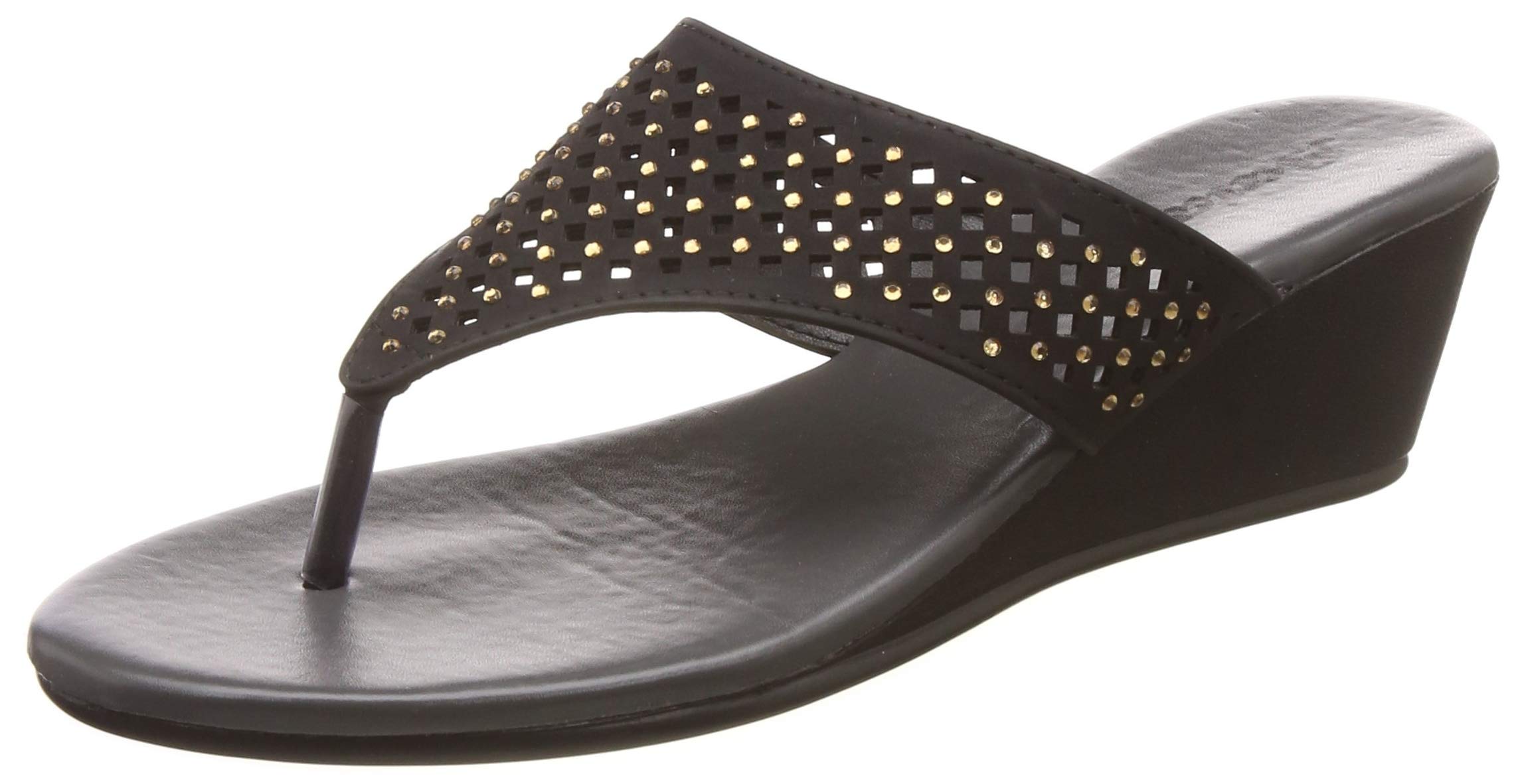 See full amazon price history chart for Bata womens FLEX WEDGE THONG Black Slipper - 6 UK (7716009) Bata womens FLEX WEDGE THONG Black Slipper - 6 UK (7716009) (B07N6TN4DP) Amazon Price History, Amazon Price Tracker