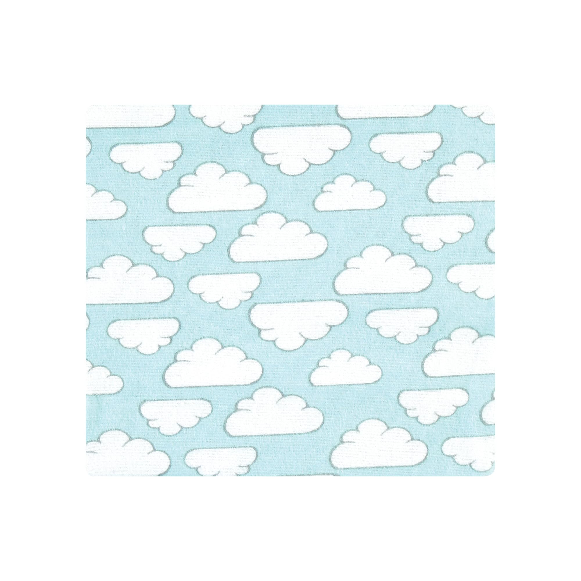 Hudson Baby Paquete de Mantas para Cuna, Manta Niños Unisex de Franela de Algodón, Elefante Neutro Nuevo, Talla Única