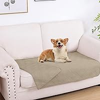 Vista 61 de hyha - Manta impermeable para cama de perro, mantas suaves para mascotas, funda impermeable para sofá para perros, fundas reversibles lavables