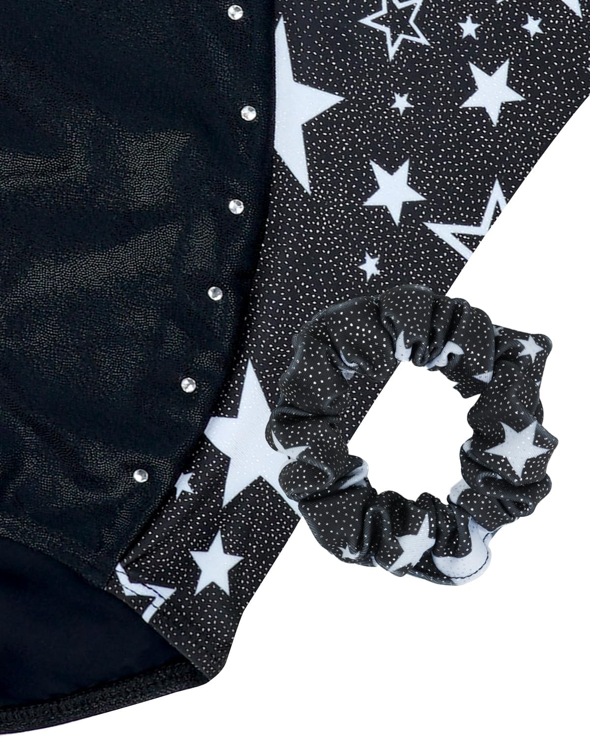 JiAmy Leotards for Girls Gymnastics, Long Sleeve Sparkly Dance Biketards with Shorts Ballet Tumbling Outfit for 3-12 Years - Image 4
