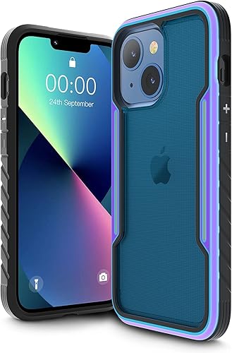 Funda protectora compatible con iPhone 13 (funda 2021), funda transparente a prueba de golpes para iPhone 13 con silicona suave, funda delgada y