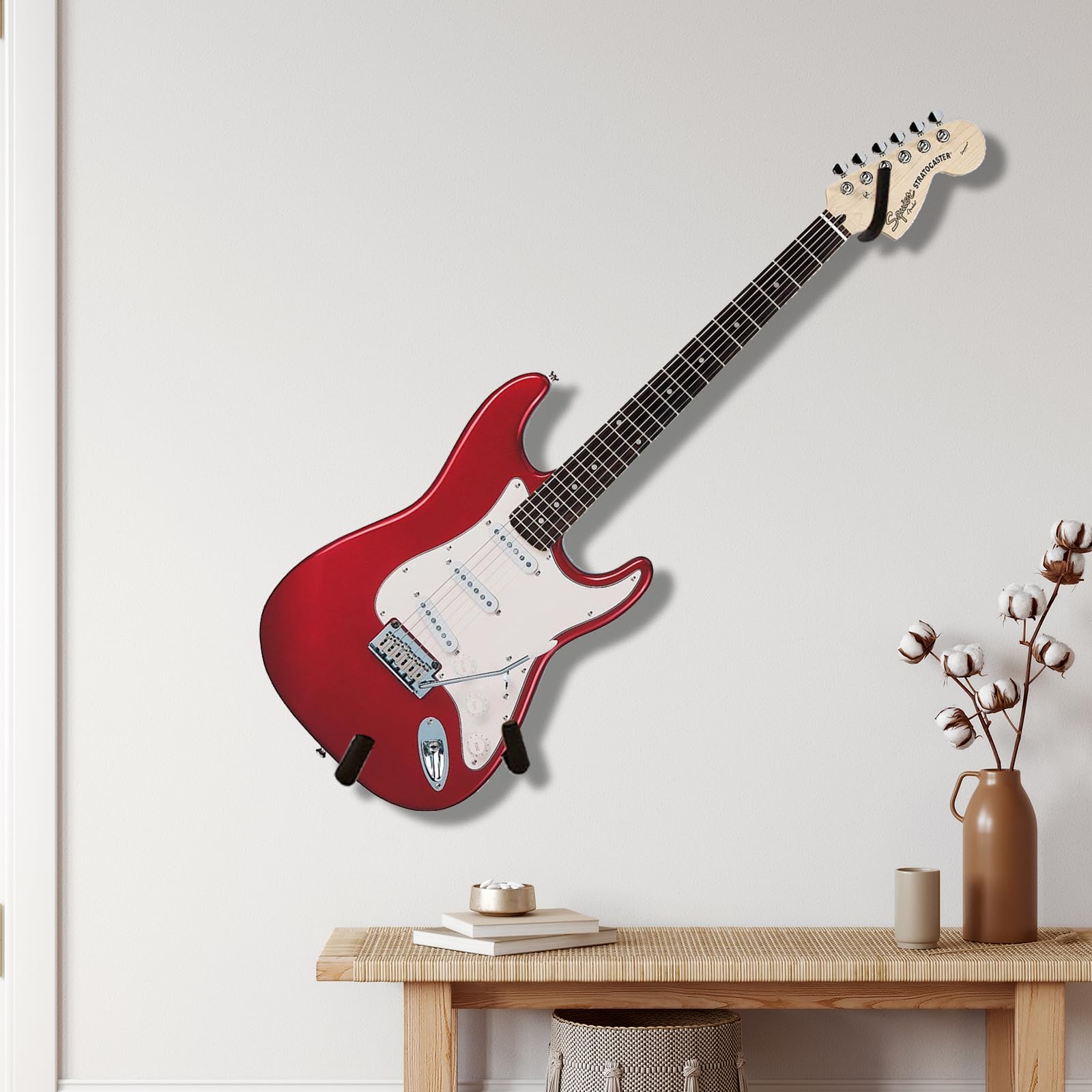 2 zestawy uchwytów ściennych na gitarę, uchwyt na gitarę do zawieszenia ukośnie, klasyczny uchwyt na gitarę, uchwyt na gitarę do zawieszenia na ścianie, uchwyt na gitarę, stojak na gitarę