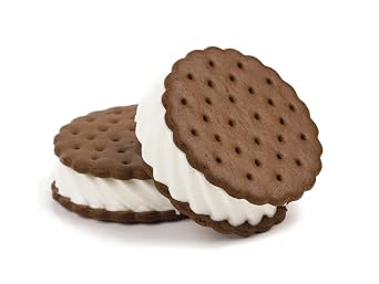 Ice Cream Sandwich Wafers & Cookies -Without Ice-cream Round Ice Cream Wafer, 1 LB