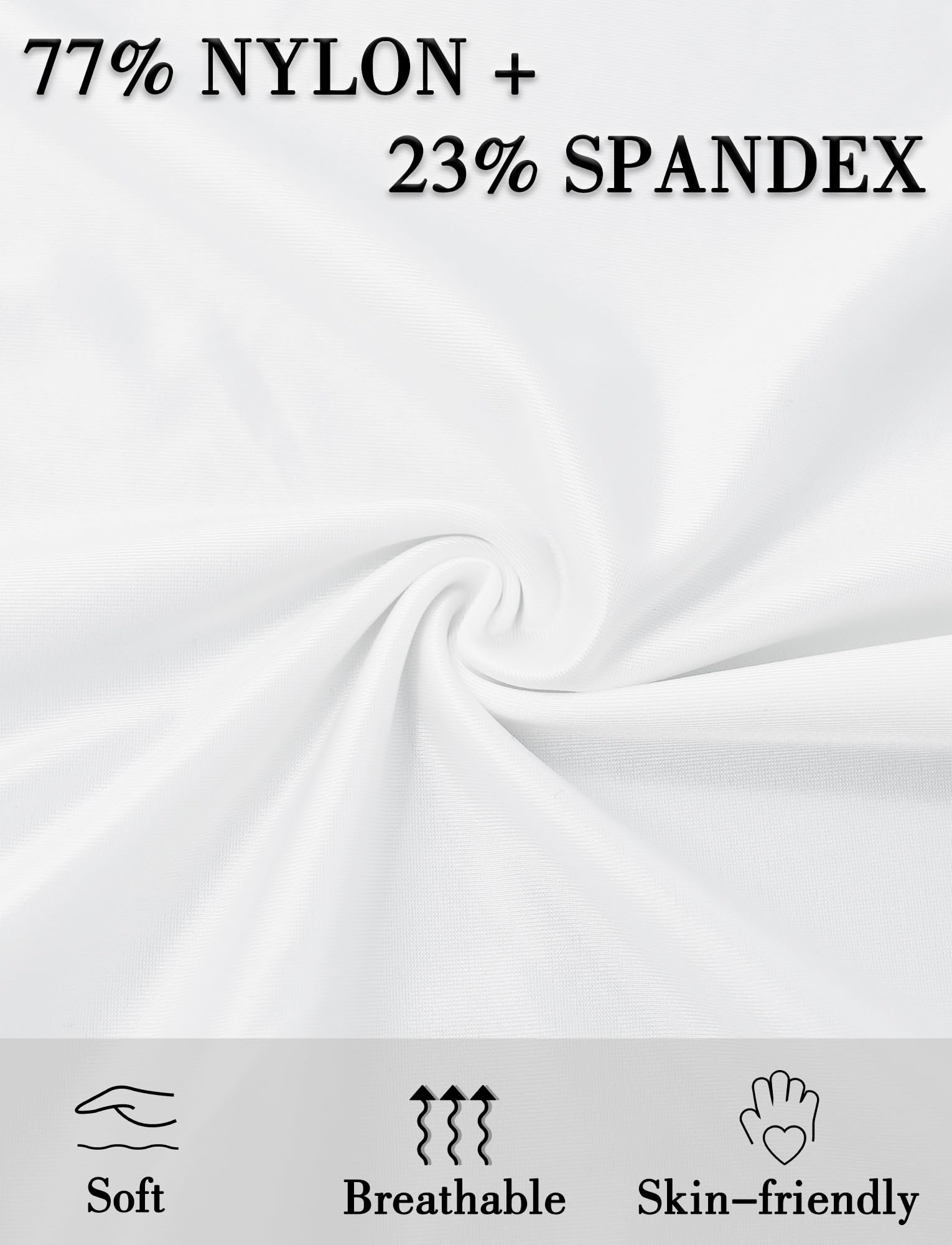 FEOYA Pantalones de compresión para hombre, elásticos, de nailon, suaves, para yoga, correr, gimnasio, entrenamiento