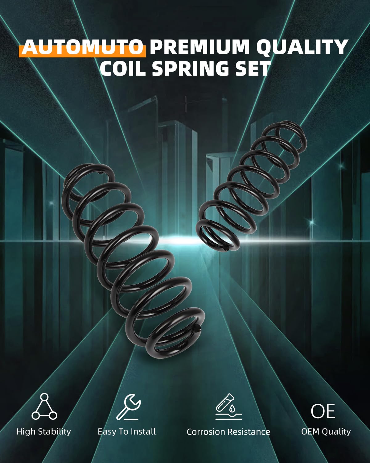 1996-2000 4Runner Springs MOOG 81041 Coil Spring Set – Front Or Rear ...