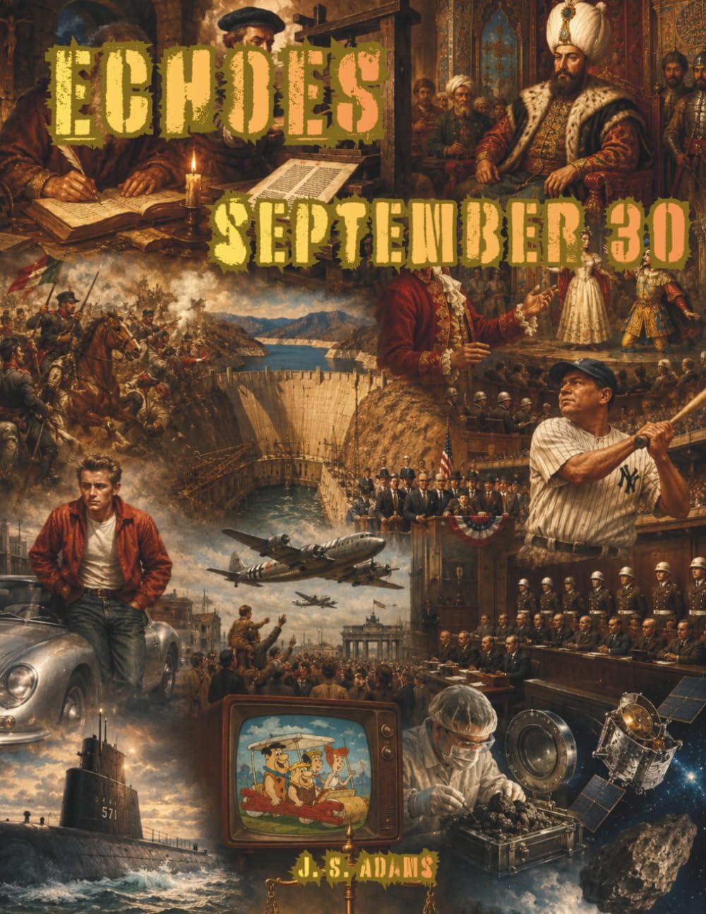 Echoes: September 30: A Coloring Journey Through September 30th in History (Echoes: A Coloring Journey Through History)