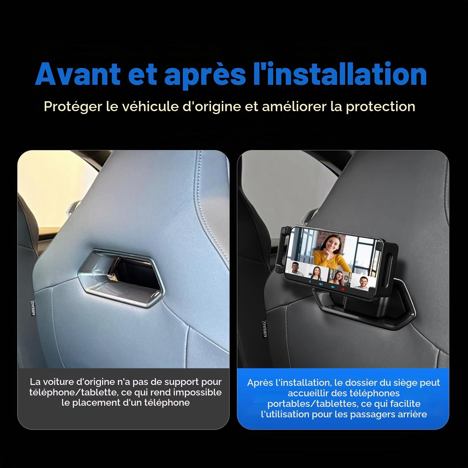 KUNGKIC Support de tablette pour Cupra Formentor KM7 2021-2024