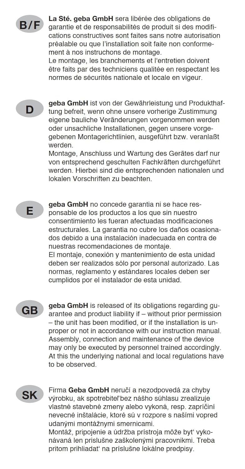 geba KDT 1N/V2 Aufbau Aufputz NOT-AUS Drucktaster Knopf Schalter in ISO-Gehäuse 1 Öffner zugentriegelt unbeleuchtet