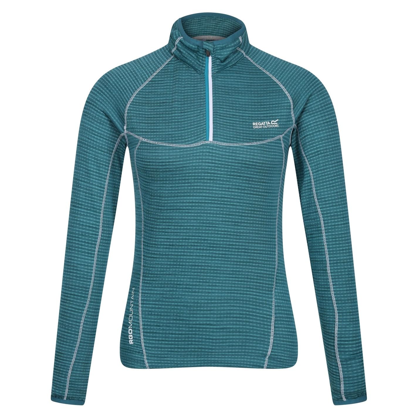 Regatta Womens/Ladies Yonder Half Zip Long Sleeve Moisture Wicking Top