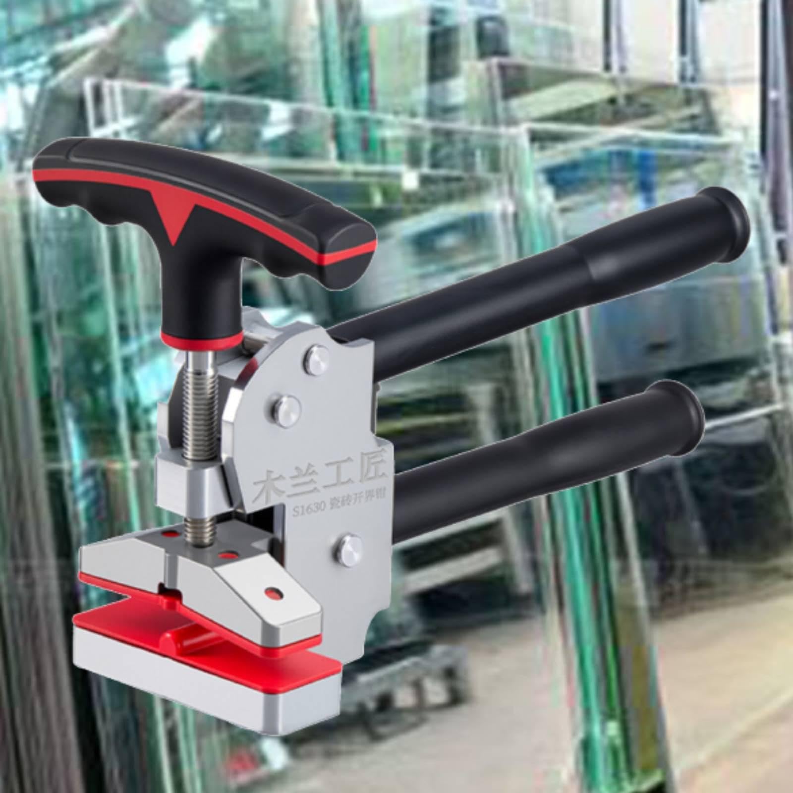 perfk Pinza per Piastrelle, Apripiastrelle, Professionale, Robusta, Ad Alta Efficienza, Ergonomica, Divisore, Utensile Manuale, Portatile, per Il Fai Da Te