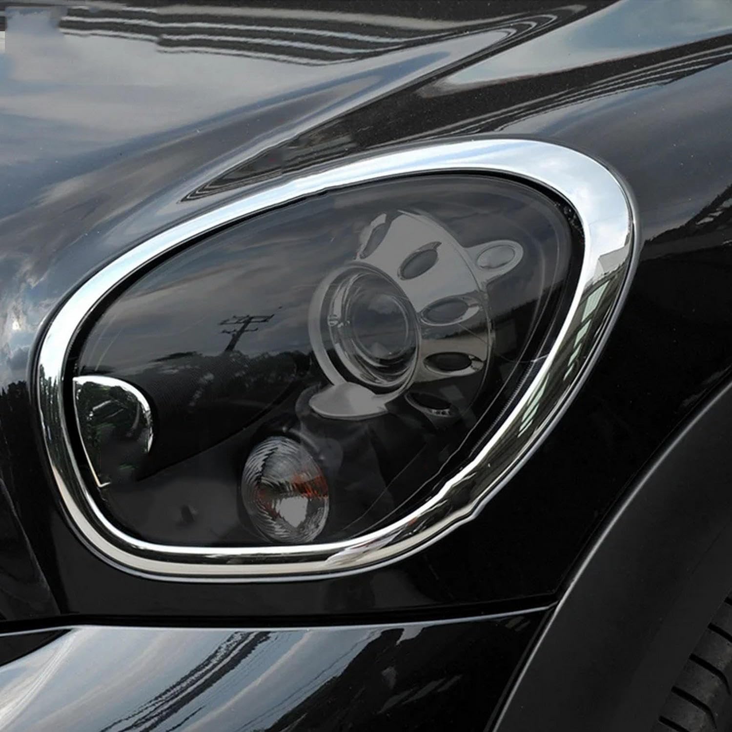 Film TPU de phare de voiture anti-jaunissement pour MINI Paceman R61 Cooper JCW